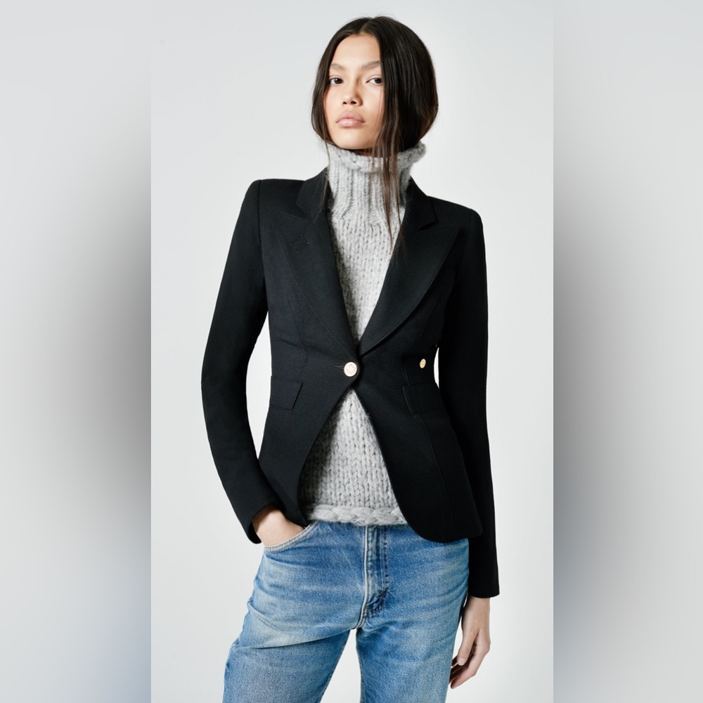 Smythe Les Vestes Black wool Blazer. Like new